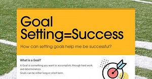 Goal Setting=Success