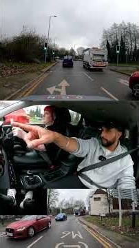 I HAD TO BRAKE FOR HER #driving