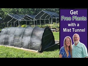 Get Free Plants With a Mist Tunnel