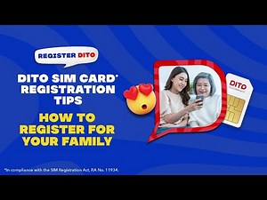 DITO SIM Card Registration Tips: How to Register for Your Family