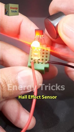 Hall Effect Sensor 🧲 #shorts