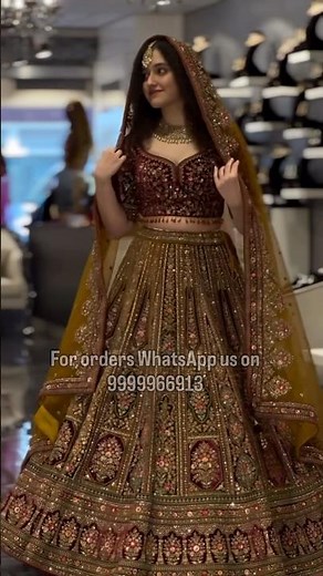 Designer Bridal Lehengas | Full Handwork Bridal Lehenga with Dupatta | Affordable Wedding Lehenga
