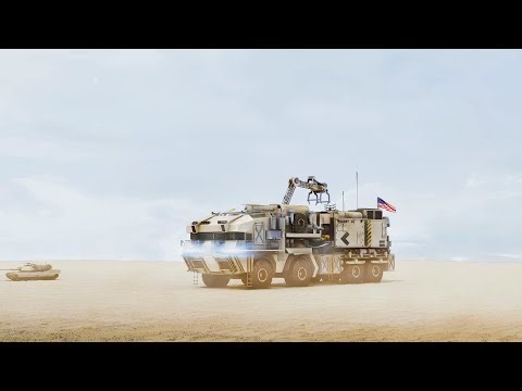 Allied MCV "USA" - Cinematic 3D Animation | Red Alert 2