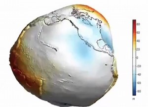 464K views · 1.4K reactions | This is the real shape of the Earth - the geoid. The geoid is the equipotential surface of the Earth's gravity field (level surface), approximately coinciding with the average water level of the World Ocean in an undisturbed state and conditionally continued under the continents. It differs somewhat from the globe from the store. | Jock Williams Meteorologist | Facebook