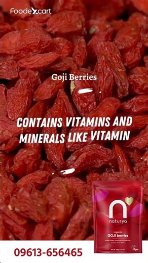 Goji Berries Benefits 🍒 | Superfood for Skin, Eyes & Immunity Boost!