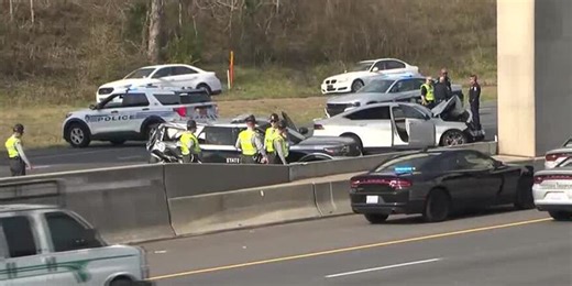 Interstate 485 reopened following crash involving state trooper