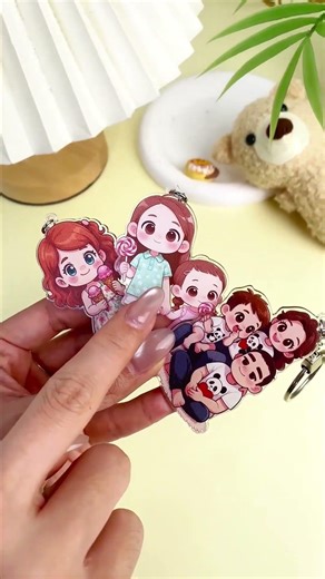 Custom Chibi Keychain
