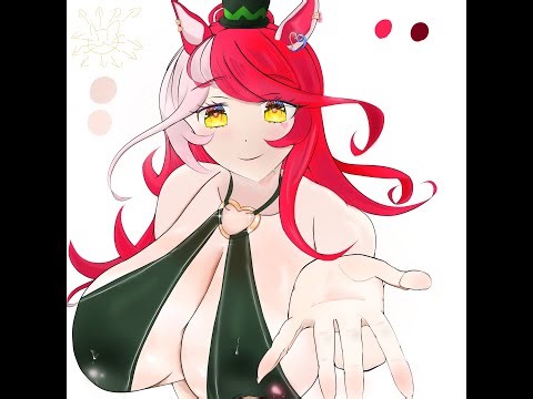 お絵かき練習#113 寝る前のchillお絵かき