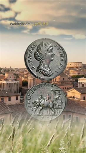 the Roman Empress Faustina the Elder (Diva Faustina Senior), wife of Emperor Antoninus Pius. #viral