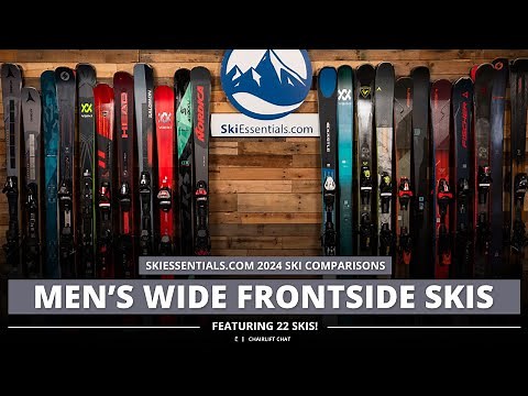 2024 Men's Wide Frontside 75-82 mm Ski Comparison with SkiEssentials.com