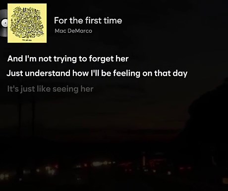 Meaning of 'For the First Time' by Mac Demarco
