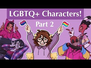 Drawing LGBTQ+ Characters For Pride Month! [PART 2 - Bisexual + Pansexual]