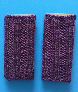 Einfache Pulswärmer stricken - schoenstricken.de