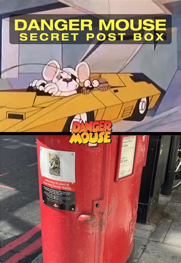 Exploring the Iconic Danger Mouse Post Box in London
