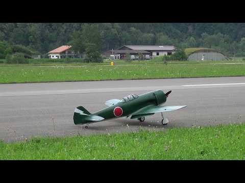 RC Scale Airplane Zero A6M Mitsubishi