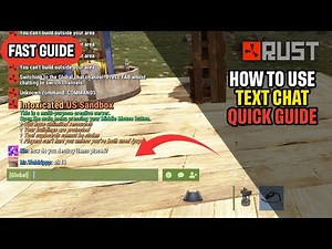 How to Use Text Chat in Rust Quick Guide