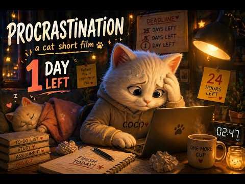 Procrastination – a cat short film