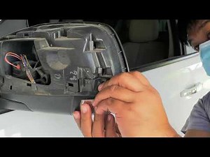 How to remove and install Side Mirror Lens, Cover and Signal Light | Chevrolet Trailblazer/Colorado
