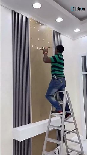 beveled mirror wall designs by mirror land Store.