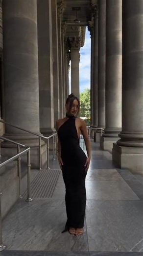 The perfect 🥀 our CYRA Maxi Dress in black 🖤#outfit #fashion #dress #shorts