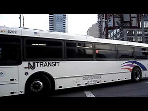 The New Breed! : New Jersey Transit 2009 NABI 40-SFW 5202 On Route 159 @ 40th Street & 10th Ave