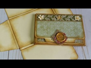 Folio! (Part 2) New File Folder Project! Ephemera Folio Tutorial - Perfect for Swaps and Happy Mail!