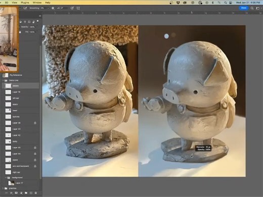 （看油管大佬画画-光影）vonnart-Digital Painting Basics Study Follow Along Livestream