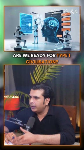 Type 1 Civilisation: Dream or Delusion? | Tarun Bindlish #TarunBindlish #Shorts #Civilisation