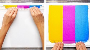 Satisfying art hacks: | 5-Minute Crafts Play