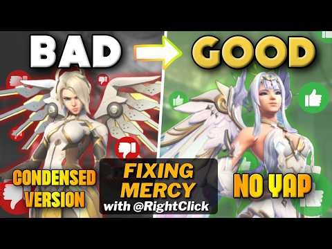 Fixing the Mercy Problem in Overwatch (Quick Version) | Reworks & Solutions ft. ‪‪@rightclickow‬