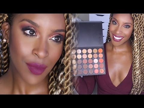 Morphe 35O Eyeshadow Palette Tutorial | Jackie Aina
