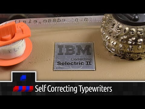 Typewriter Correction Methods: Pt1 Self Correcting