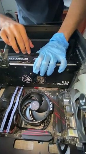 GEFORCE RTX 3060 Installing