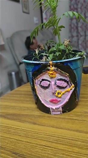 beautiful radhike on pot