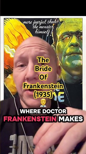 Love & Horror: The Bride of Frankenstein (1935)#Love #horrormovies #movies #thebrideoffrankenstein
