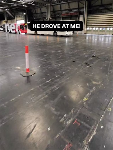 The bus didn’t want us to get on board! #nec #bus | Alex James Harvey