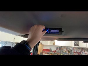 Massey Ferguson 1835m aftermarket stereo install for less than $50