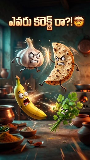 ఎవరు కరెక్ట్ రా?! 🤯 ఈ 4 కిచెన్ టిప్స్ లో నిజం | Viral Kitchen Secrets Telugu #shorts #shortsfeed