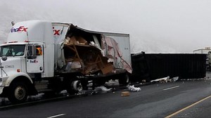 Winter Weather Causes Huge Crash on Oregon Highway