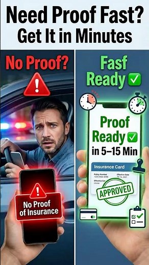 Need Proof of Insurance Fast? Get It in Minutes