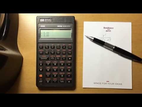 HP 42s General Usage and Notes