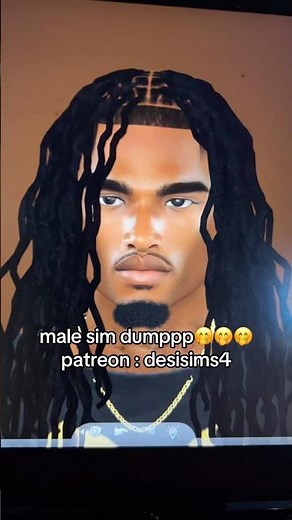 male sims dump #blacksims #sims4 #sims4cc #thesims4 #sims4customcontent #sims4mods