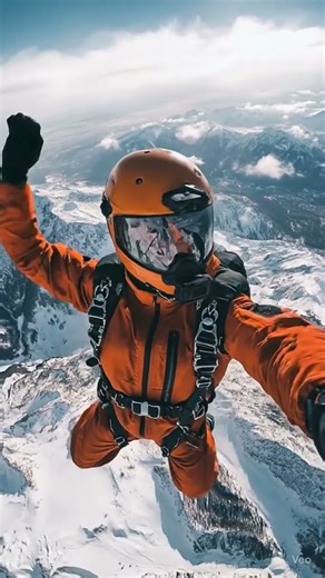🪂! Extreme Freefall Jump Over the North Pole ❄️ – Insane Cold Adventure
