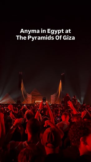 Cairo Spots on Instagram: "The Pyramids of Giza came alive tonight as Anyma performed Quantum Genesys, an audiovisual experience set against Egypt’s most iconic backdrop. With thousands gathered under the night sky, the show blended art, music, and technology into a breathtaking live performance that redefined what a concert at the Pyramids could look and feel like. The event celebrates Egypt’s growing role on the global stage of live music and culture, uniting innovation and heritage in one tim