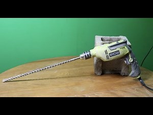 Ryobi Hammer Drill (Corded) D620H Review & Concrete Test