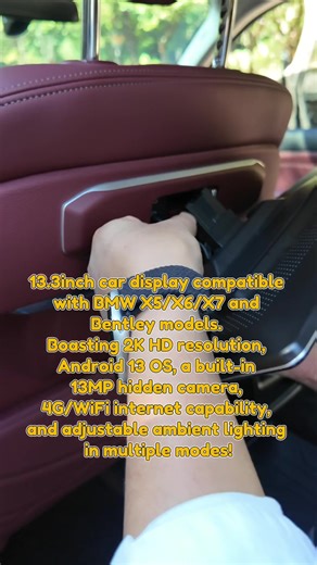13.3-Inch Car Display for BMW and Bentley Models