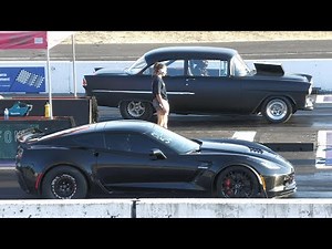 Old vs New School - drag racing