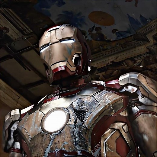 Tony Stark Calls Mark 42 to Save Him (Suit Up Scene) | Iron Man 3 #shorts