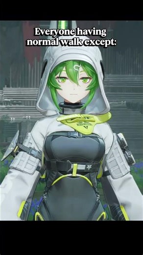 Everyone having normal walking animation expect..! | Arknights Endfield