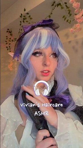 🎧✨ Vivian haircare ASMR | HEADPHONES RECOMMENDED! #asmr #cosplay #zenlesszonezero
